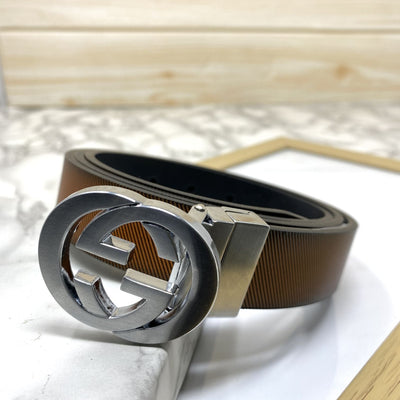 Classic Design Reversible Strap Belt For Men-UniqueandClassy