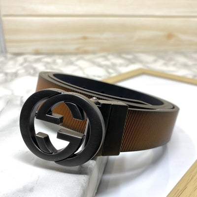 Classic Design Reversible Strap Belt For Men-UniqueandClassy