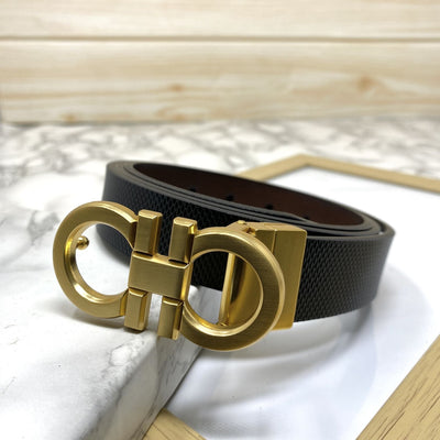 Small Design Formal and Casual Reversible Belt -UniqueandClassy