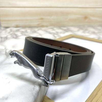 Small Jaguar Pattern Reversible Strap Belt -UniqueandClassy