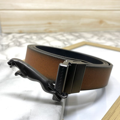 Small Jaguar Pattern Reversible Strap Belt -UniqueandClassy