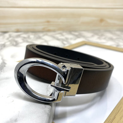 Small G Letter Reversible Strap Belt For Men-UniqueandClassy