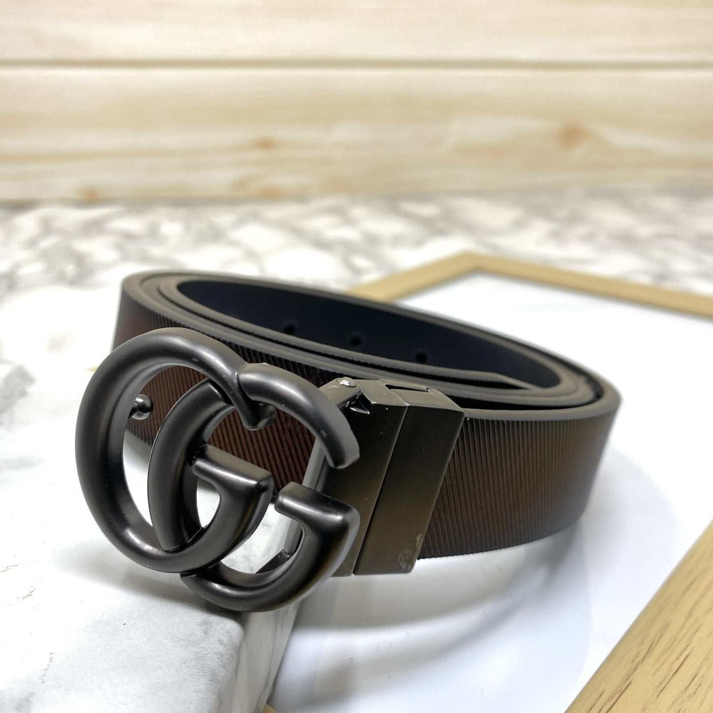 Classic Small GG Reversible Strap Belt -UniqueandClassy