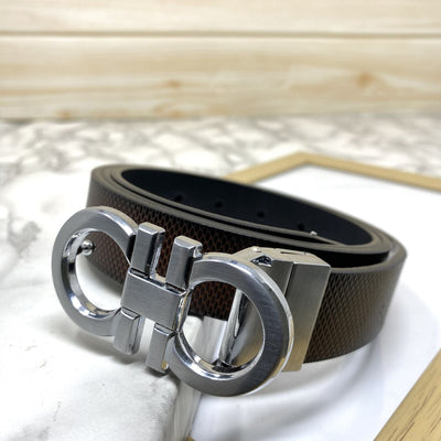 Small Design Formal and Casual Reversible Belt -UniqueandClassy