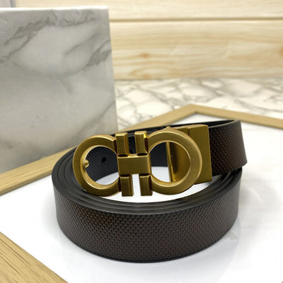 Small Design Formal and Casual Reversible Belt -UniqueandClassy