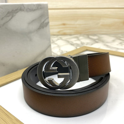 Classic Design Reversible Strap Belt For Men-UniqueandClassy