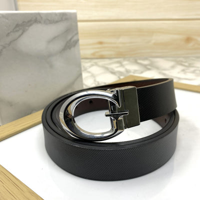 Small G Letter Reversible Strap Belt For Men-UniqueandClassy