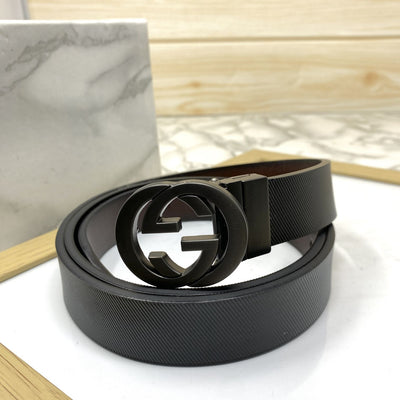 Classic Design Reversible Strap Belt For Men-UniqueandClassy