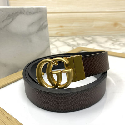 Classic Small GG Reversible Strap Belt -UniqueandClassy