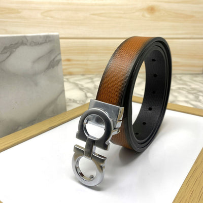 Trendy Small Design Reversible Strap Belt For Men-UniqueandClassy