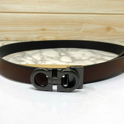 Trendy Small Design Reversible Strap Belt For Men-UniqueandClassy