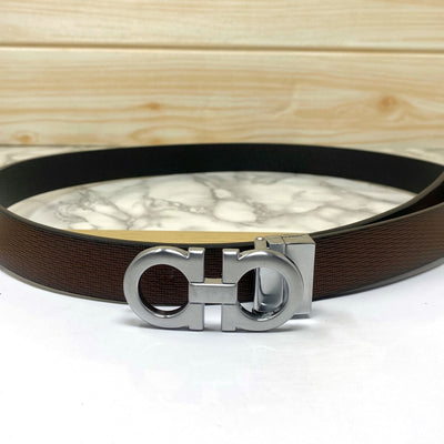 Trendy Small Design Reversible Strap Belt For Men-UniqueandClassy