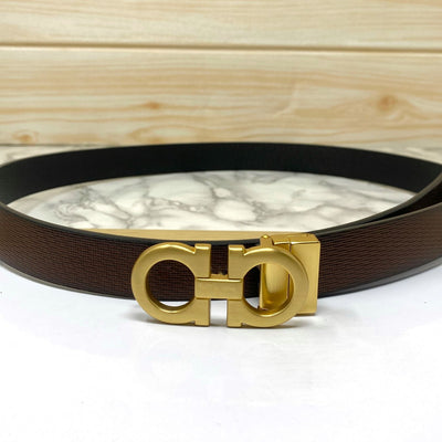 Trendy Small Design Reversible Strap Belt For Men-UniqueandClassy