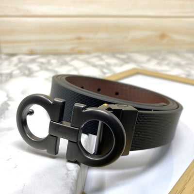 Trendy Small Design Reversible Strap Belt For Men-UniqueandClassy