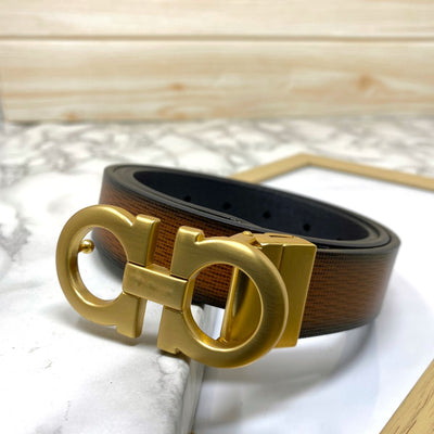 Trendy Small Design Reversible Strap Belt For Men-UniqueandClassy