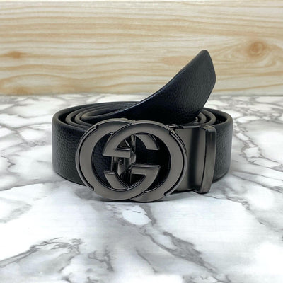 Double GG Shape High Quality Auto lock Belt For Men-Unique And Classy