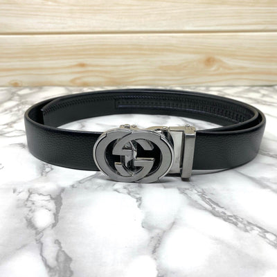 Double GG Shape High Quality Auto lock Belt For Men-UniqueandClassy