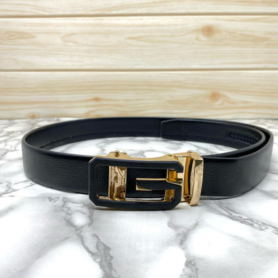 Single G Shape Fashionable Formal Belt For Men-UniqueandClassy