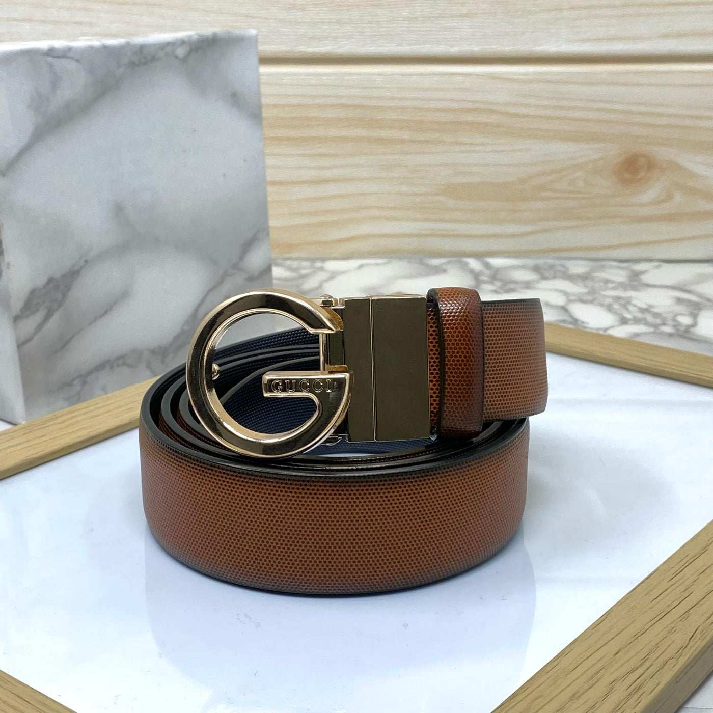 Casual G-Shape Adjustable Auto Belt For Men-UniqueandClassy