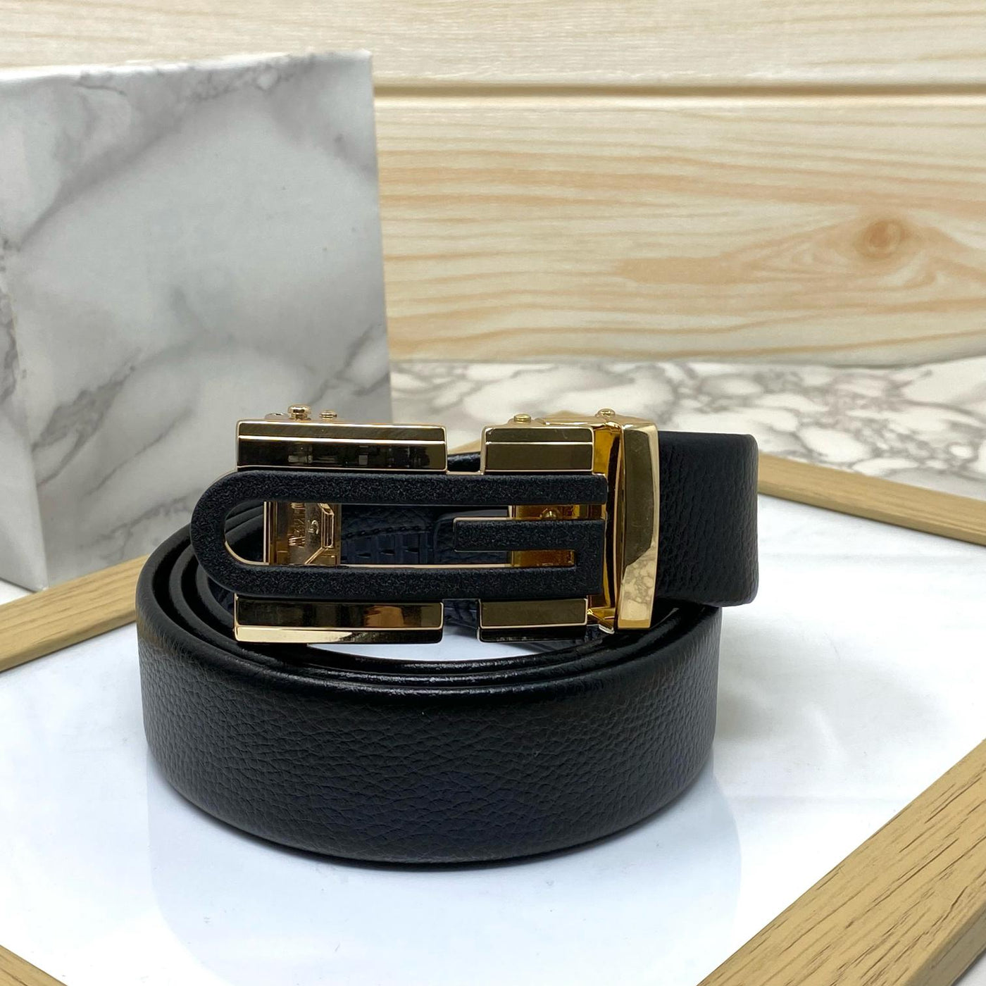 Fashionable Auto Lock Formal Belt With Adjustable Feature-UniqueandClassy