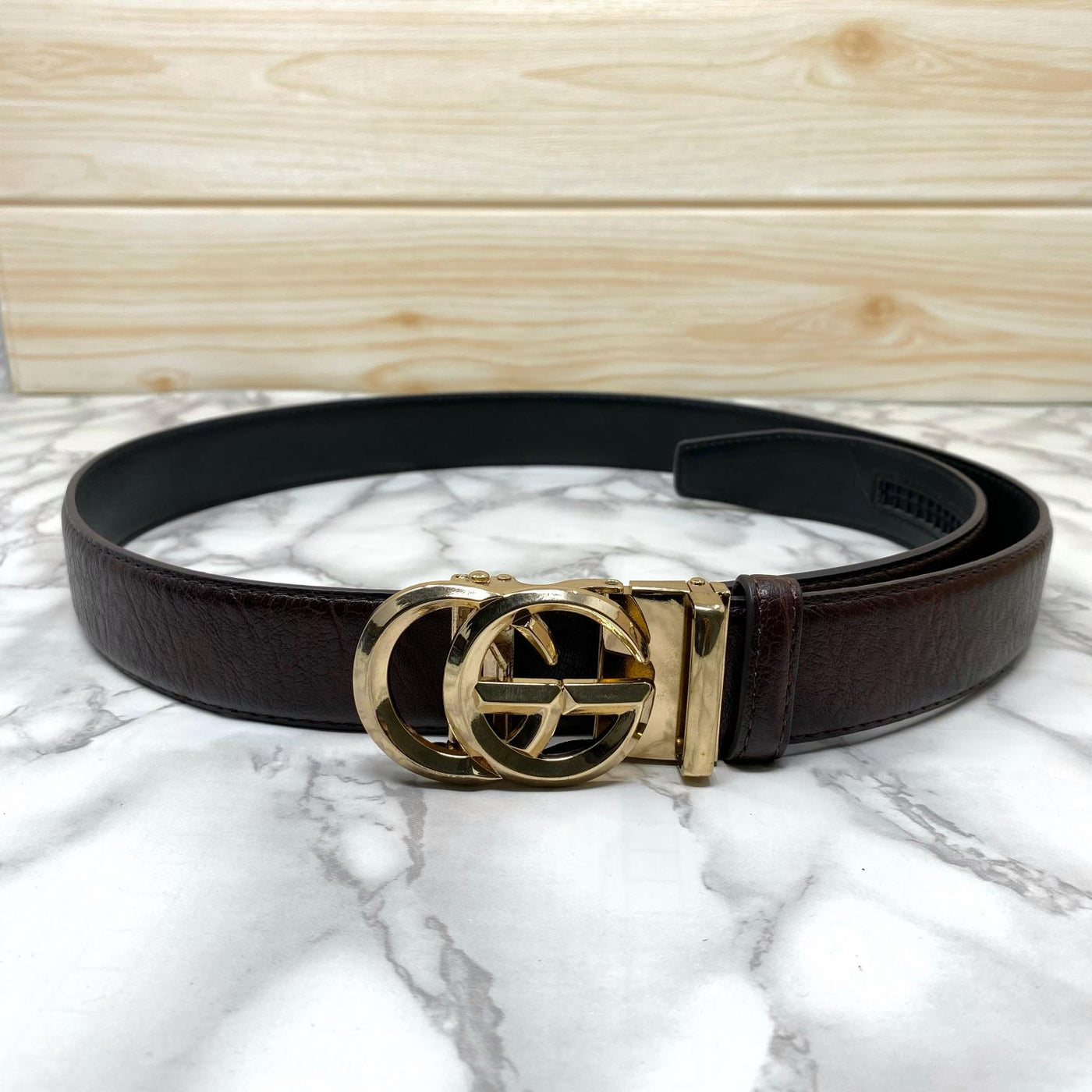 GG Design Adjustable Auto Lock Belt For Men-UniqueandClassy