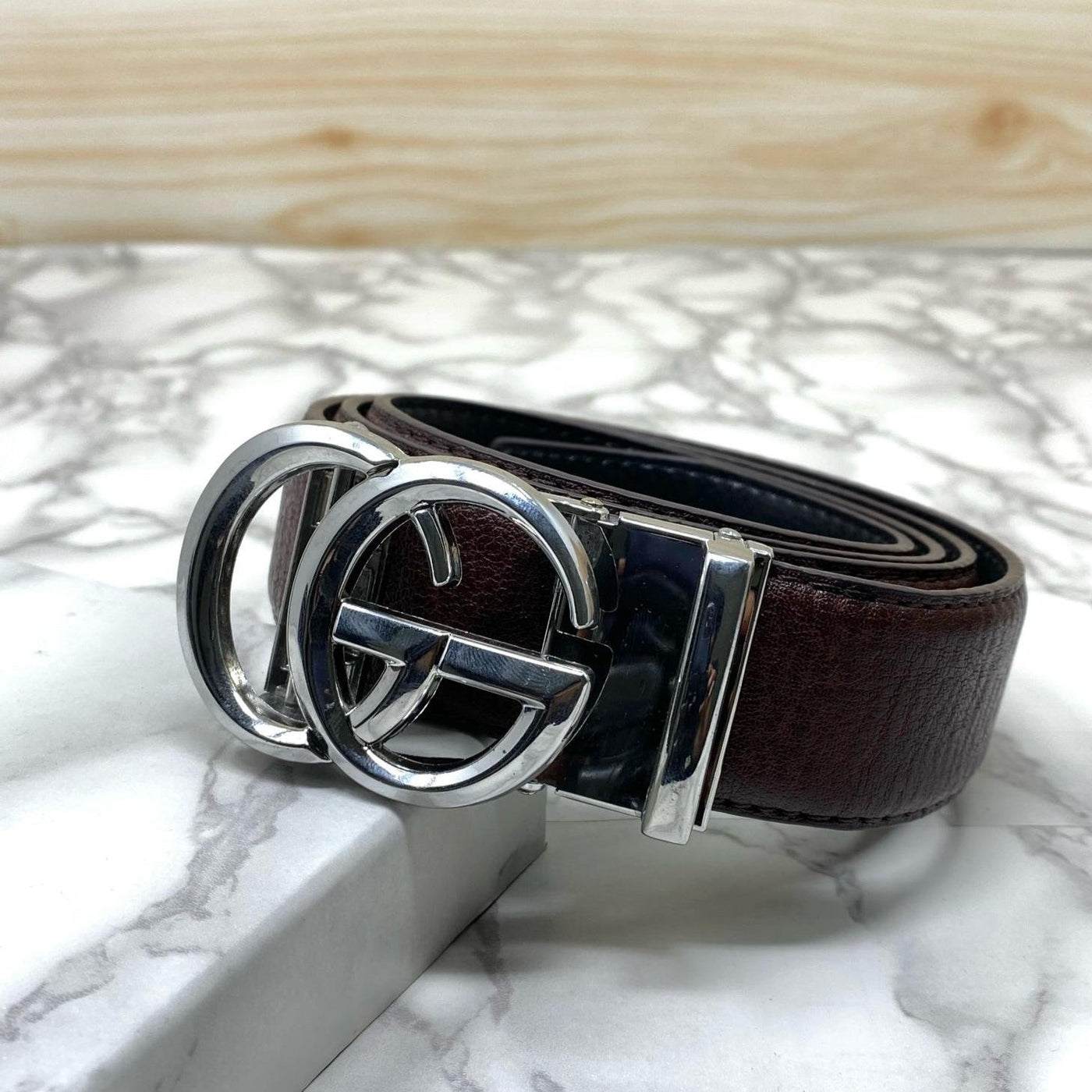 GG Design Adjustable Auto Lock Belt For Men-UniqueandClassy