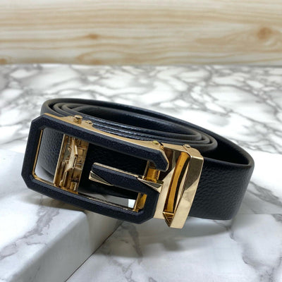 Single G Shape Fashionable Formal Belt For Men-UniqueandClassy