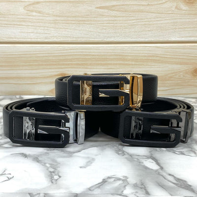 Single G Shape Fashionable Formal Belt For Men-UniqueandClassy