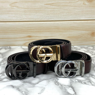 GG Design Adjustable Auto Lock Belt For Men-UniqueandClassy