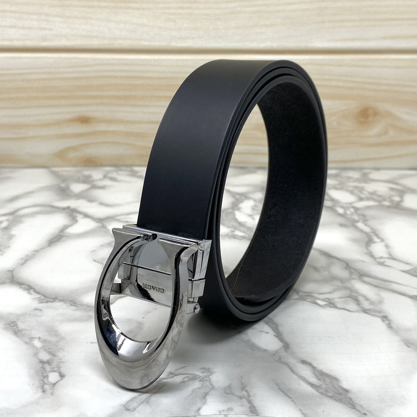 Classy Curve C Design Casual  Genuine Leather Belt-UniqueandClassy