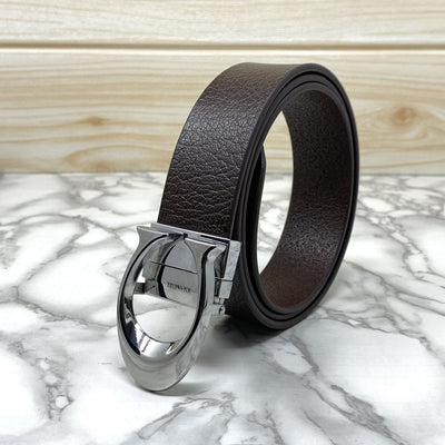 Classy Curve C Design Casual  Genuine Leather Belt-UniqueandClassy