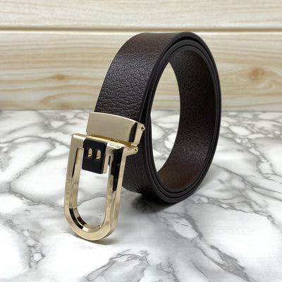 Stylish Design Men Formal Genuine Leather Belt-UniqueandClassy