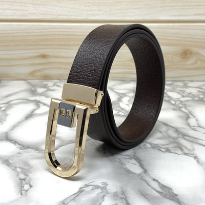 Stylish Design Men Formal Genuine Leather Belt-UniqueandClassy