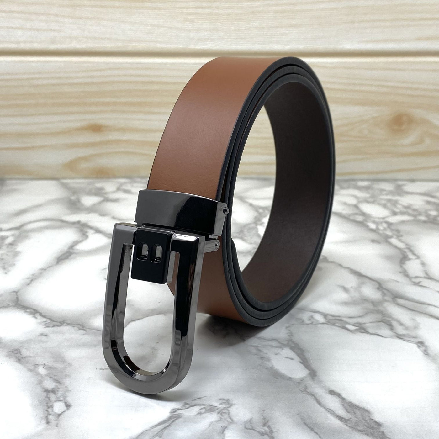 Stylish Design Men Formal Genuine Leather Belt-UniqueandClassy