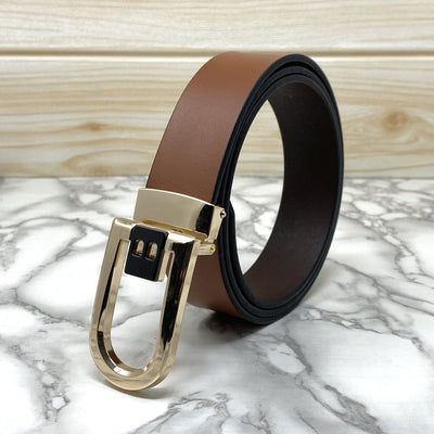 Stylish Design Men Formal Genuine Leather Belt-UniqueandClassy