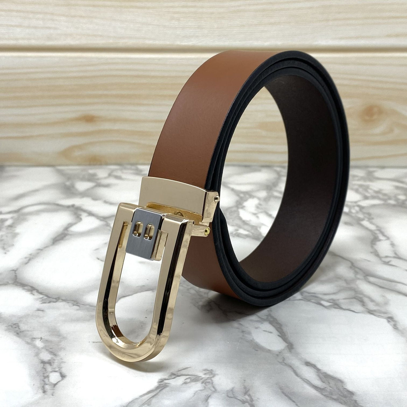 Stylish Design Men Formal Genuine Leather Belt-UniqueandClassy