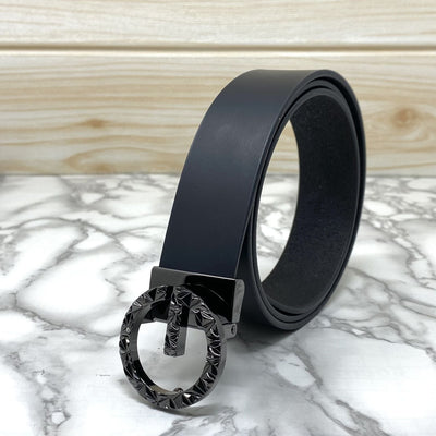 Premium Shiny G-letter Design Formal Leather Belt-UniqueandClassy