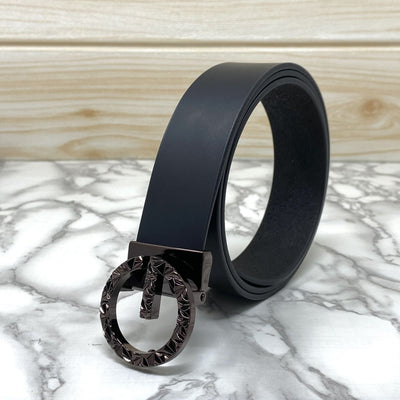 Premium Shiny G-letter Design Formal Leather Belt-UniqueandClassy