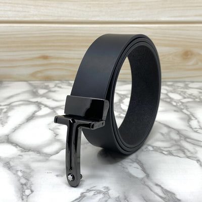 T-Shape Formal and Casual Leather Strap Belt-UniqueandClassy