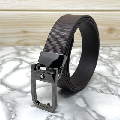 Casual U-Shape Leather Strap Belt For Men-UniqueandClassy