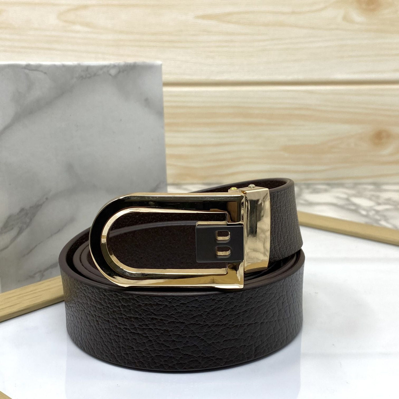 Stylish Design Men Formal Genuine Leather Belt-UniqueandClassy