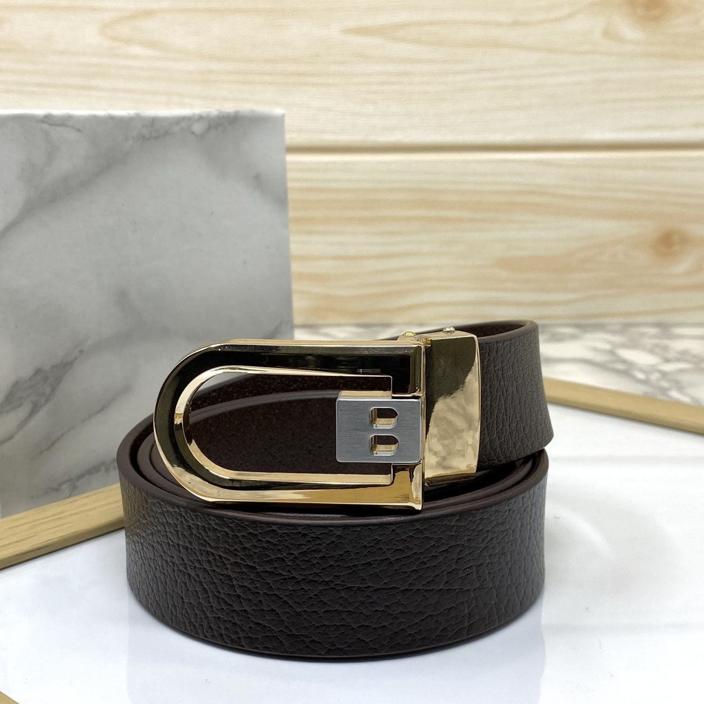 Stylish Design Men Formal Genuine Leather Belt-UniqueandClassy