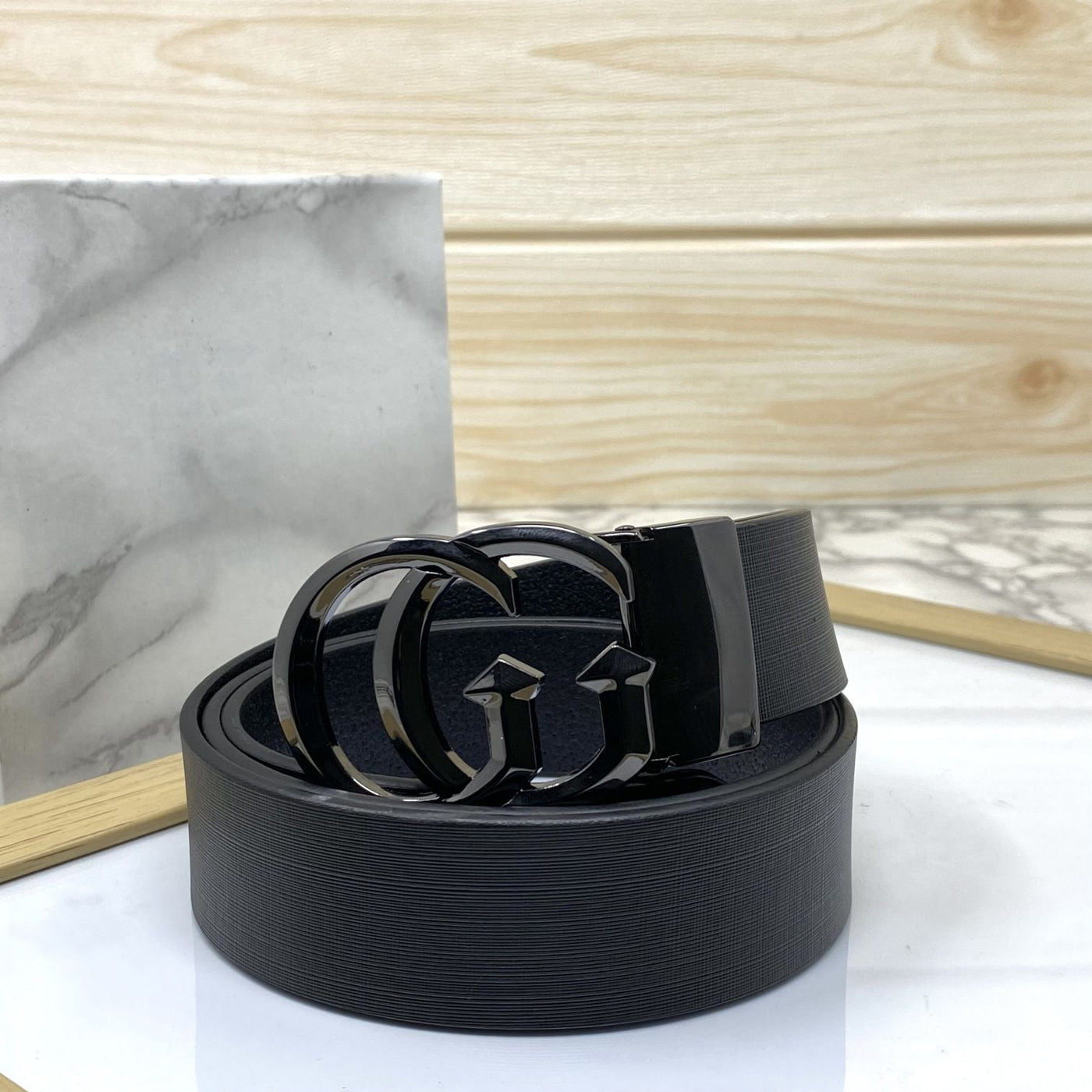 Stylish New Arrival GG Letter Pure Leather Belt-UniqueandClassy