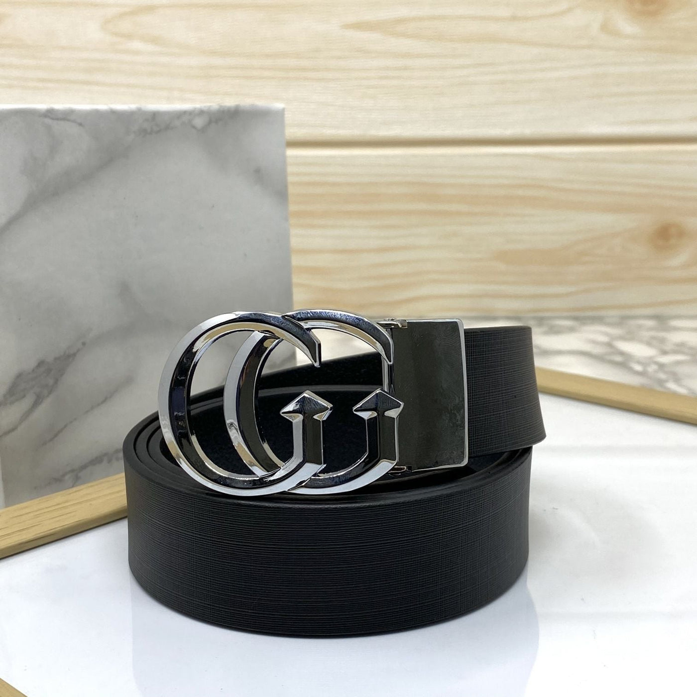 Stylish New Arrival GG Letter Pure Leather Belt-UniqueandClassy