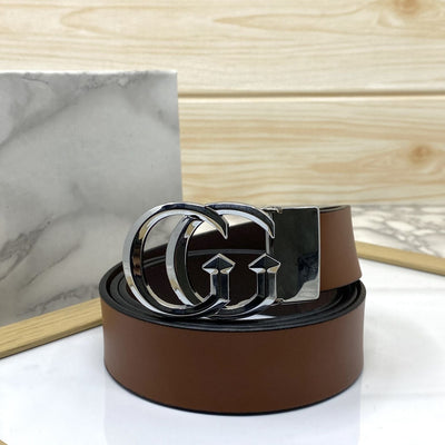 Stylish New Arrival GG Letter Pure Leather Belt-UniqueandClassy