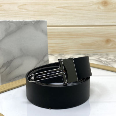 T-Shape Formal and Casual Leather Strap Belt-UniqueandClassy