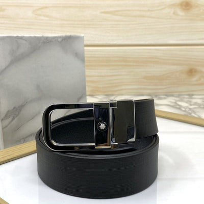 Casual U-Shape Leather Strap Belt For Men-UniqueandClassy