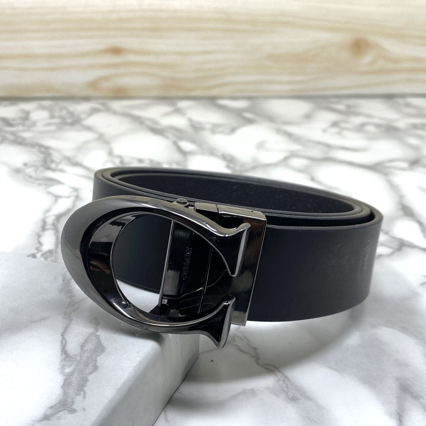 Classy Curve C Design Casual  Genuine Leather Belt-UniqueandClassy