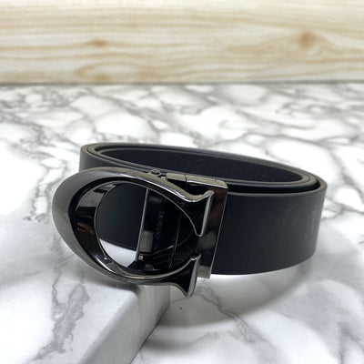 Classy Curve C Design Casual  Genuine Leather Belt-UniqueandClassy