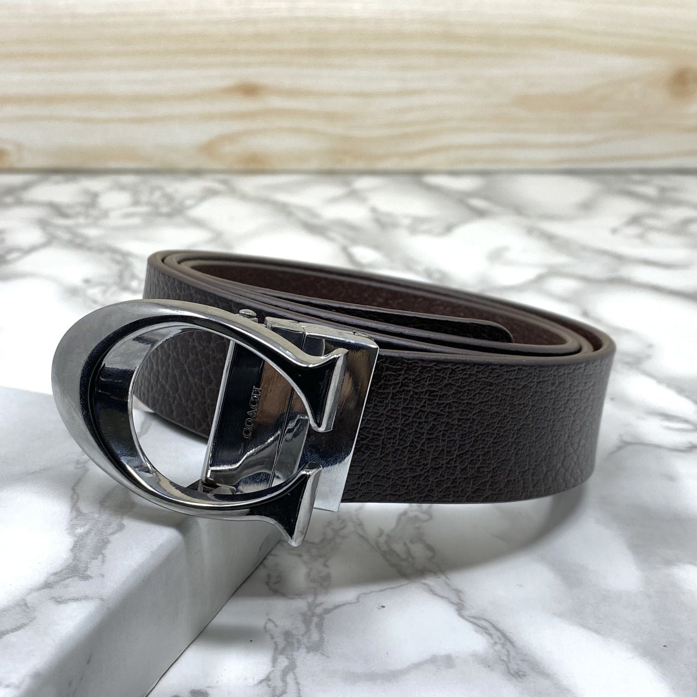 Classy Curve C Design Casual  Genuine Leather Belt-UniqueandClassy